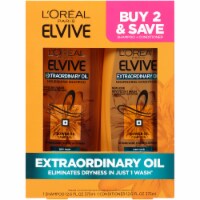 L'Oreal Paris Elvive Extraordinary Oil Nourishing Shampoo and Conditioner 3 Count