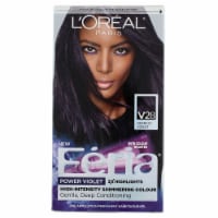 L'Oreal Paris Feria V28 Midnight Violet Permanent Hair Color
