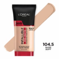 L'Oreal Paris Infallible Pro-Matte Foundation 104.5 Nude Buff Perspective: Main