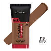L'Oreal Paris Infallible Pro-Matte Foundation 113 Brown Suede Perspective: Main