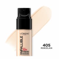 L'Oreal Paris Infallible 24 Hour Fresh Wear Porcelain 405 Foundation