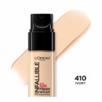 L'Oreal Paris® Infallible 410 Ivory 24-Hour Fresh Wear Foundation