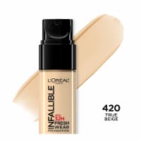 L'Oreal® Paris Infallible True Beige 420 Lightweight Foundation