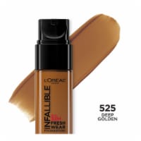 L'Oreal Paris Infallible Foundation 32 Hour Fresh Wear Lightweight 525 Deep Golden Perspective: Main