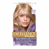L'Oreal Paris Excellence Permanent Hair Color Triple Care Protection 8UA Ultra Ash Medium Blonde Perspective: Main