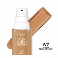 L'Oreal Paris True Match Super-Blendable W7 Medium Deep Foundation