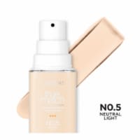 L'Oreal Paris True Match Liquid Foundation with Medium Coverage Super Blendable N0.5 Perspective: Main