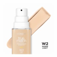L'Oreal Paris True Match Super-Blendable W2 Light Foundation
