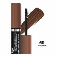 L'Oreal Paris Infallible Brow Mascara Volumizing 24 HR 6R Auburn Perspective: Main