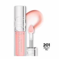 L'Oreal Paris Plump Ambition Lip Oil with Hyaluronic Acid 201 Milky Nu Perspective: Main