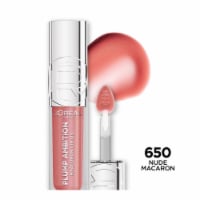 L'Oreal Paris Plump Ambition Lip Oil with Hyaluronic Acid 650 Nude Macaron Perspective: Main