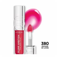 L'Oreal Paris Plump Ambition Lip Oil with Hyaluronic Acid 380 Rouge In Love Perspective: Main