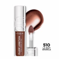 L'Oreal Paris Plump Ambition Lip Oil with Hyaluronic Acid 510 La Nuit Sparkle Perspective: Main