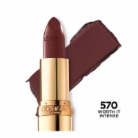 L'Oreal Paris Colour Riche Original Satin Lipstick 570 Worth It Intense Perspective: Main
