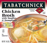 Tabatchnick Chicken Broth with Noodles & Dumplings