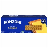 Ronzoni Lasagna Non-GMO Pasta for Layered Bakes and Roll-Ups, 16 oz Box Perspective: Main