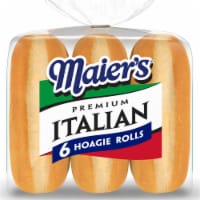 Maier's Premium Italian Plain Hoagie Rolls Perspective: Main