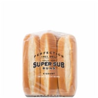 Perfection 1901 Deli Split Top Super Sub Bun Perspective: Main