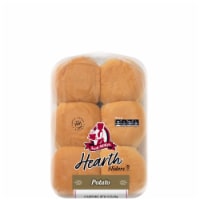 Aunt Millie's Hearth Potato Slider Buns Perspective: Main