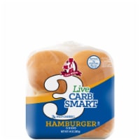 Aunt Millie's® Live Carb Smart® Low Calorie Hamburger Buns