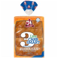 Aunt Millie's Live Carb Smart Hawaiian Dinner Rolls Perspective: Main