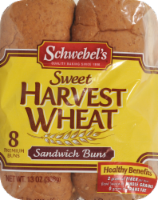Schwebel's Sweet Harvest Wheat Buns Perspective: Main
