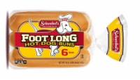 Schwebel's® Foot Long Hot Dog Buns Perspective: Main