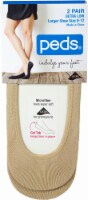 Peds Women's Ultra Low-Cut Liner Socks - 2 Pack - Nude Perspective: Main