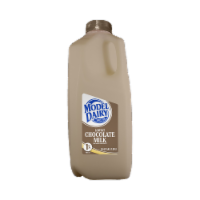 Model Dairy® 1% Low Fat Chocolate Milk Perspective: Main