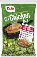 Dole Just Add Chicken Roasted Red Pepper Salad Kit Perspective: Main