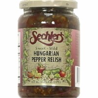 Sechler's Hungarian Pepper Relish