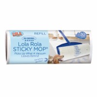 LOLA ROLA Sticky Mop Refill, Pet Hair/Lint Remover & Cleaner, Adhesive Roller - 1 Pack