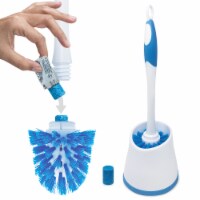 500 Brushes, Toilet Bowl Brush W/ Soap Dispensing Brush Head - Starter Kit