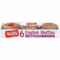 Bays Cinnamon Raisin English Muffins