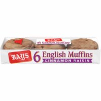 Bays Cinnamon Raisin English Muffins Perspective: Main