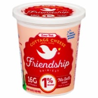 Friendship Dairies® Low Fat Small Curd Cottage Cheese Perspective: Main