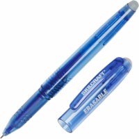Skilcraft NSN6580389 0.7 mm Erasable Re-Write Gel Stick Pen - Blue