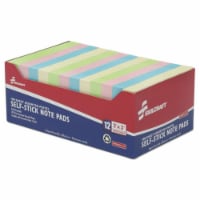 Ability One NSN 2 x 3 in. Unruled Self-Stick Note Pad Set&#44; Assorted Color