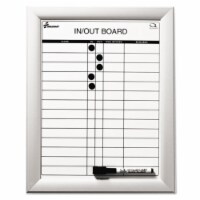Ability One NSN 11 x 14 in. Aluminum Frame Quartet Magnetic In & Out Board