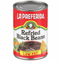 La Preferida® Low Fat Refried Black Beans Perspective: Main