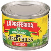 La Preferida® Organic Diced Mild Green Chiles