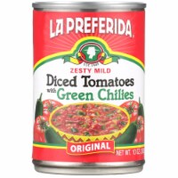La Preferida® Zesty Mild Diced Tomatoes With Green Chiles