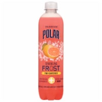Polar® Frost Pink Grapefruit Flavored Sparkling Bottled Water