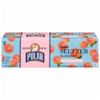 Polar® Ruby Red Grapefruit Flavored Seltzer Water Cans