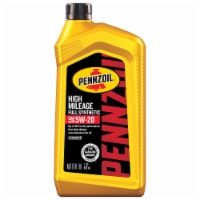 Pennzoil® High Mileage Full Synthetic SAE 5W-20 Motor Oil Perspective: Main