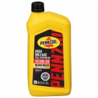 Pennzoil® High Mileage SAE 5W-30 Full Synthetic Motor Oil Perspective: Main