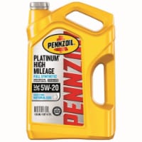 Pennzoil 5W-20 Platinum High Mileage Full Synthetic Motor Oil Perspective: Main