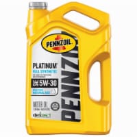 Pennzoil Platinum 5W-30 SAE Full Synthetic Motor Oil Perspective: Main