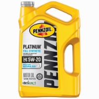 Pennzoil® Platinum 5W-20 SAE Full Synthetic Motor Oil Perspective: Main