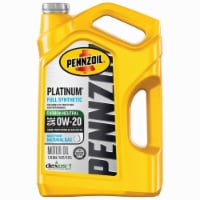 Pennzoil 0W-20 Platinum High Mileage Full Synthetic Carbon Neutral Motor Oil